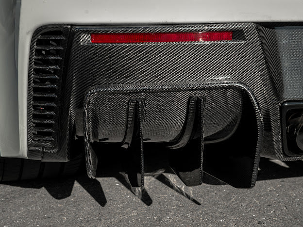 2014-2019 Corvette C7 Performance Track Style *ADD-ON* Rear Bumper Diffuser